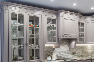 Elegant Kitchen with Custom Cabinets